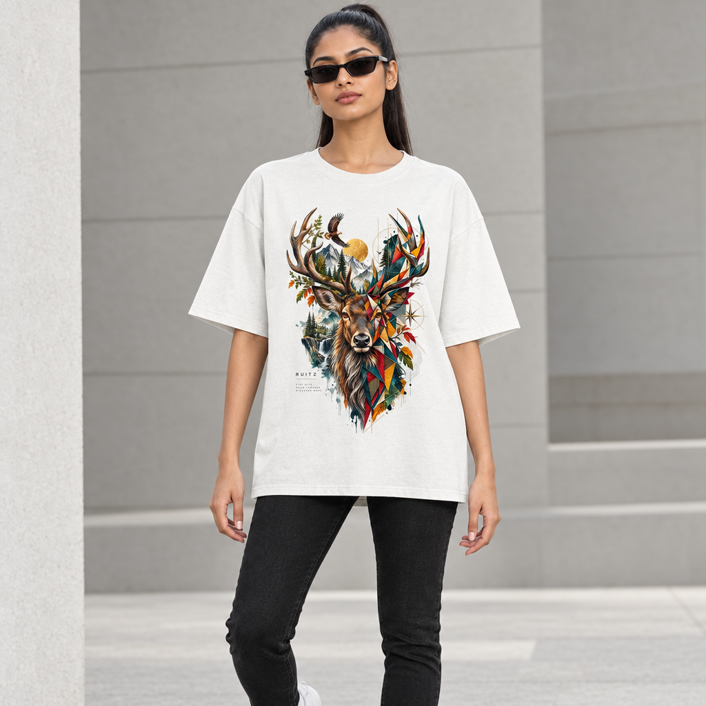RUITZ STAG | OVERSIZED T SHIRT