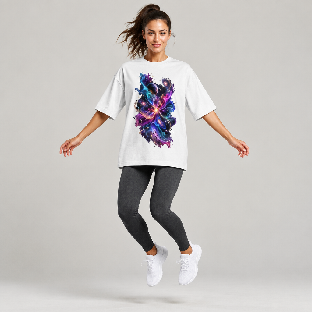 COSMIC BLOOM | RUITZ Oversized T shirt