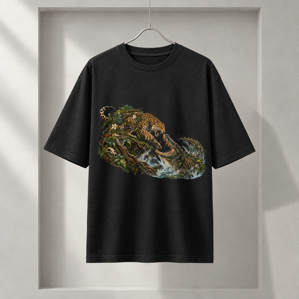 The Croc & Leopard - RUITZ Oversized T-Shirt