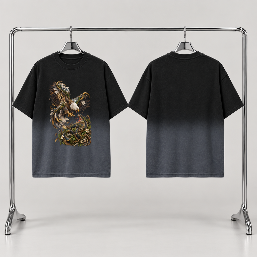 THE EAGLE AND SNAKE | RUITZ BOXY OVERSIZED T SHIRT