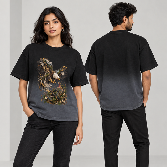 THE EAGLE AND SNAKE | RUITZ BOXY OVERSIZED T SHIRT