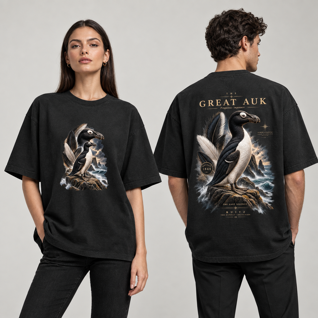 THE GREAT AUK | RUITZ OVERSIZED T SHIRT