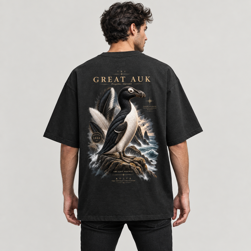 THE GREAT AUK | RUITZ OVERSIZED T SHIRT