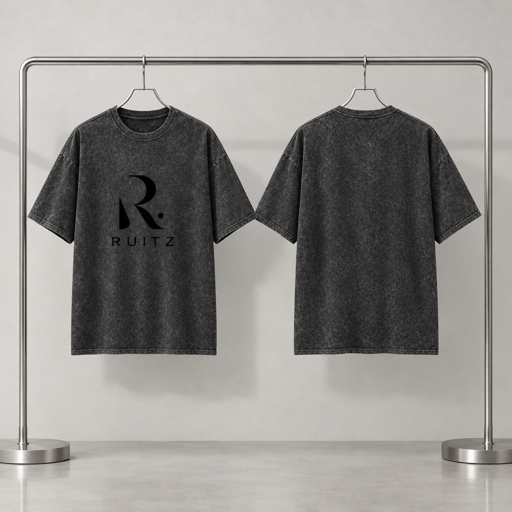 RUITZ AFTERHOURS | WASHED OVERSIZED T SHIRT