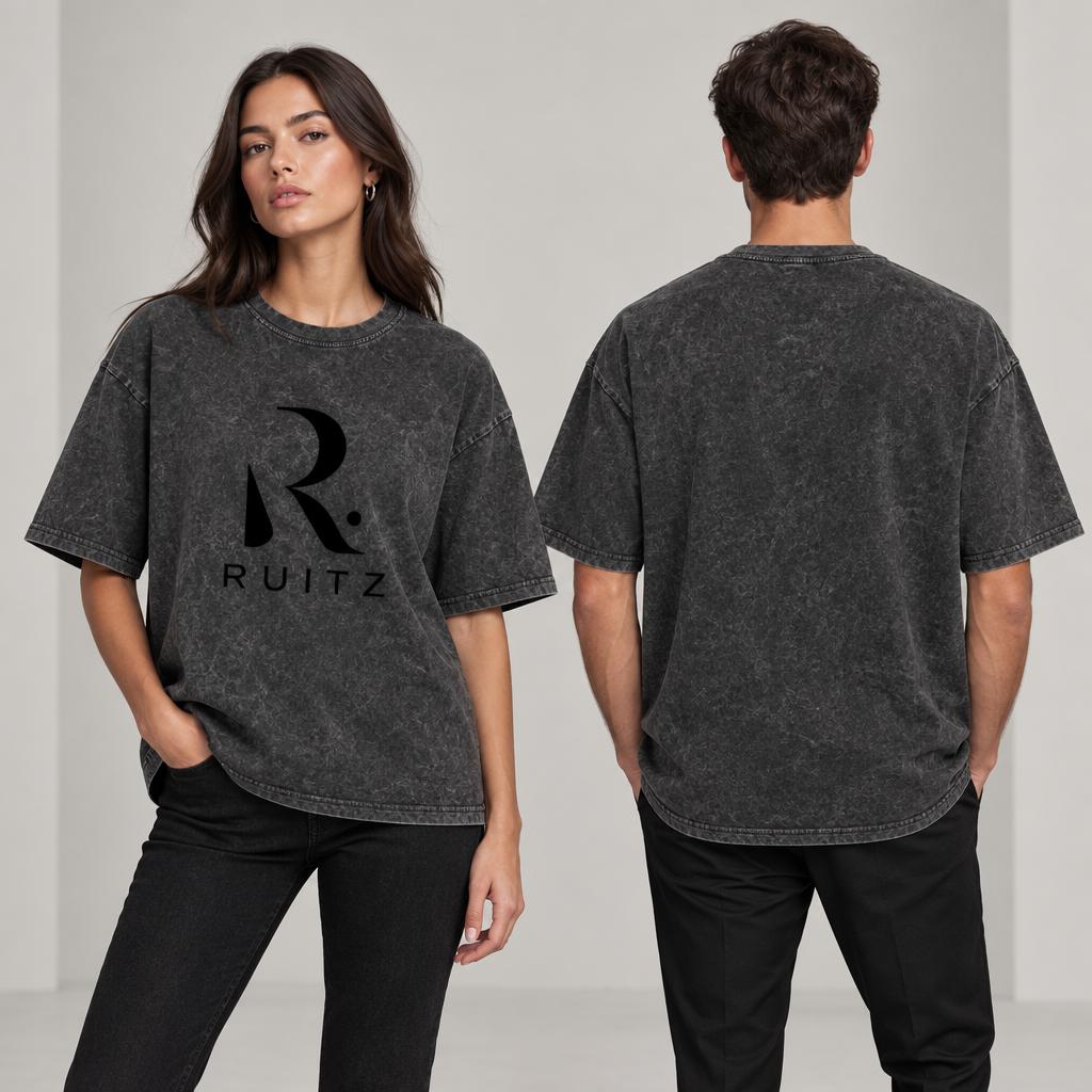 RUITZ AFTERHOURS | WASHED OVERSIZED T SHIRT