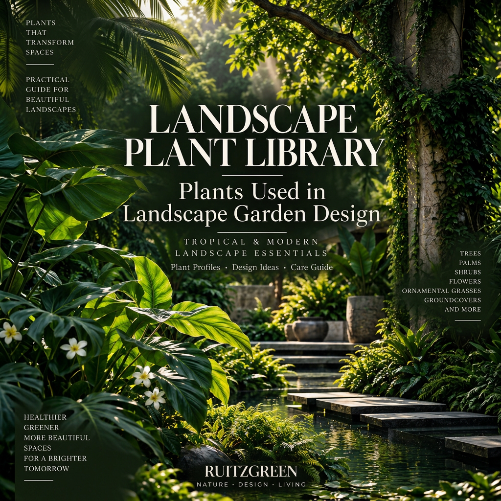 LANDSCAPE GARDEN PLANT LIBRARY: Plants Used in Landscape Garden Design - Design Your Home Space