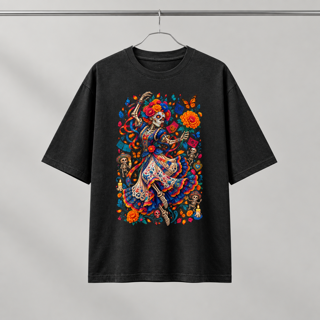 THE DANCING DEAD | RUITZ OVERSIZED T SHIRT