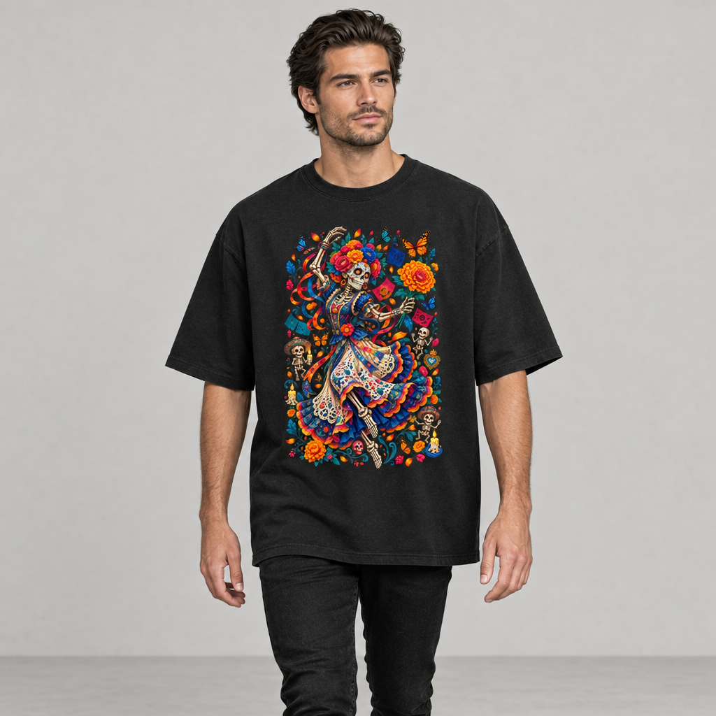 THE DANCING DEAD | RUITZ OVERSIZED T SHIRT
